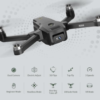 KARUISRC Dron s kamerou, profesionální dron s bezkartáčovým motorem, 1080P HD kamera 2 kamery Dron 5G WIFI FPV Skládací RC kvadr